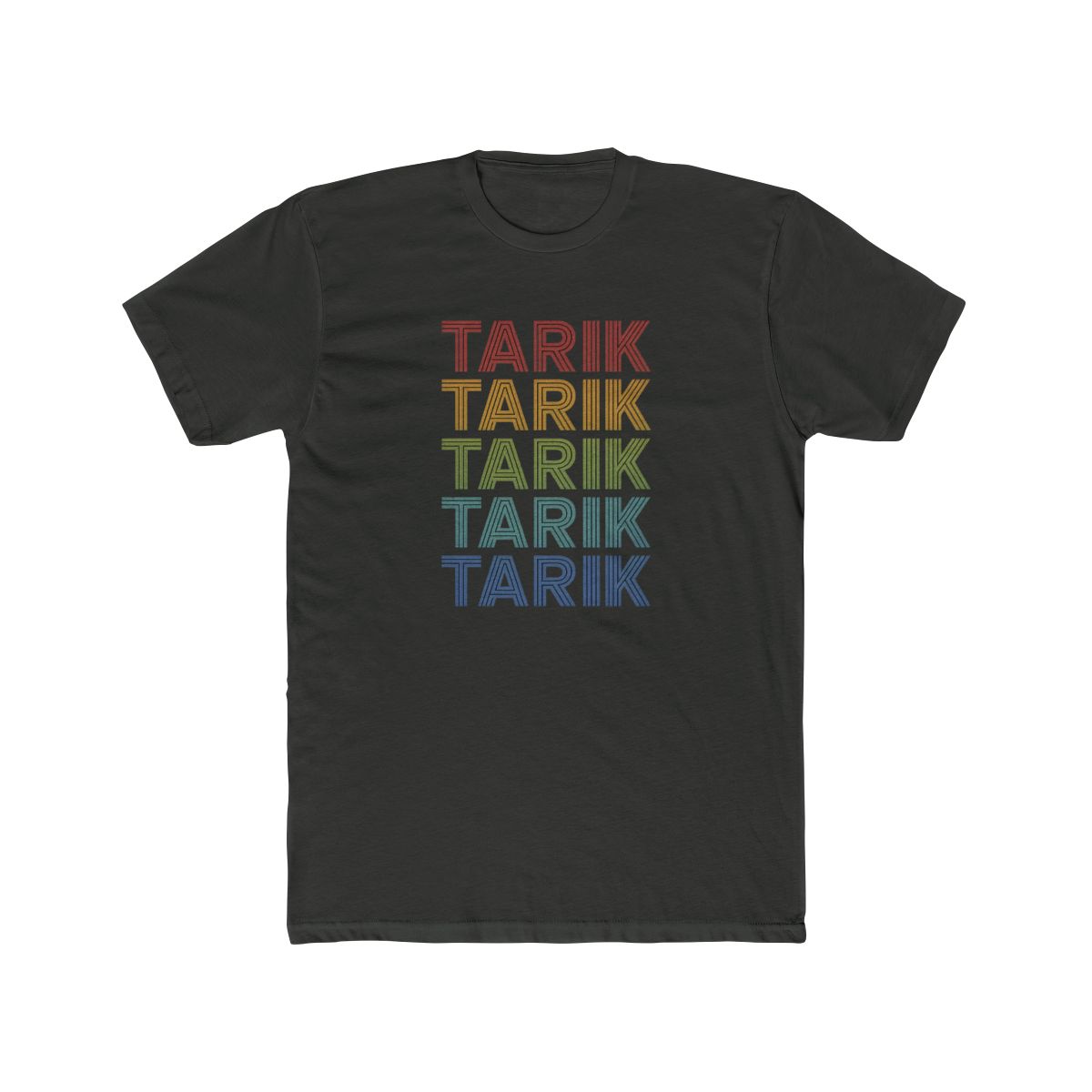 Item preview, Tarik Name T Shirt - Tarik Vintage Retro Tarik Name Gift Item Tee designed and sold by oslandefren. - alternate angle 5, merchandise