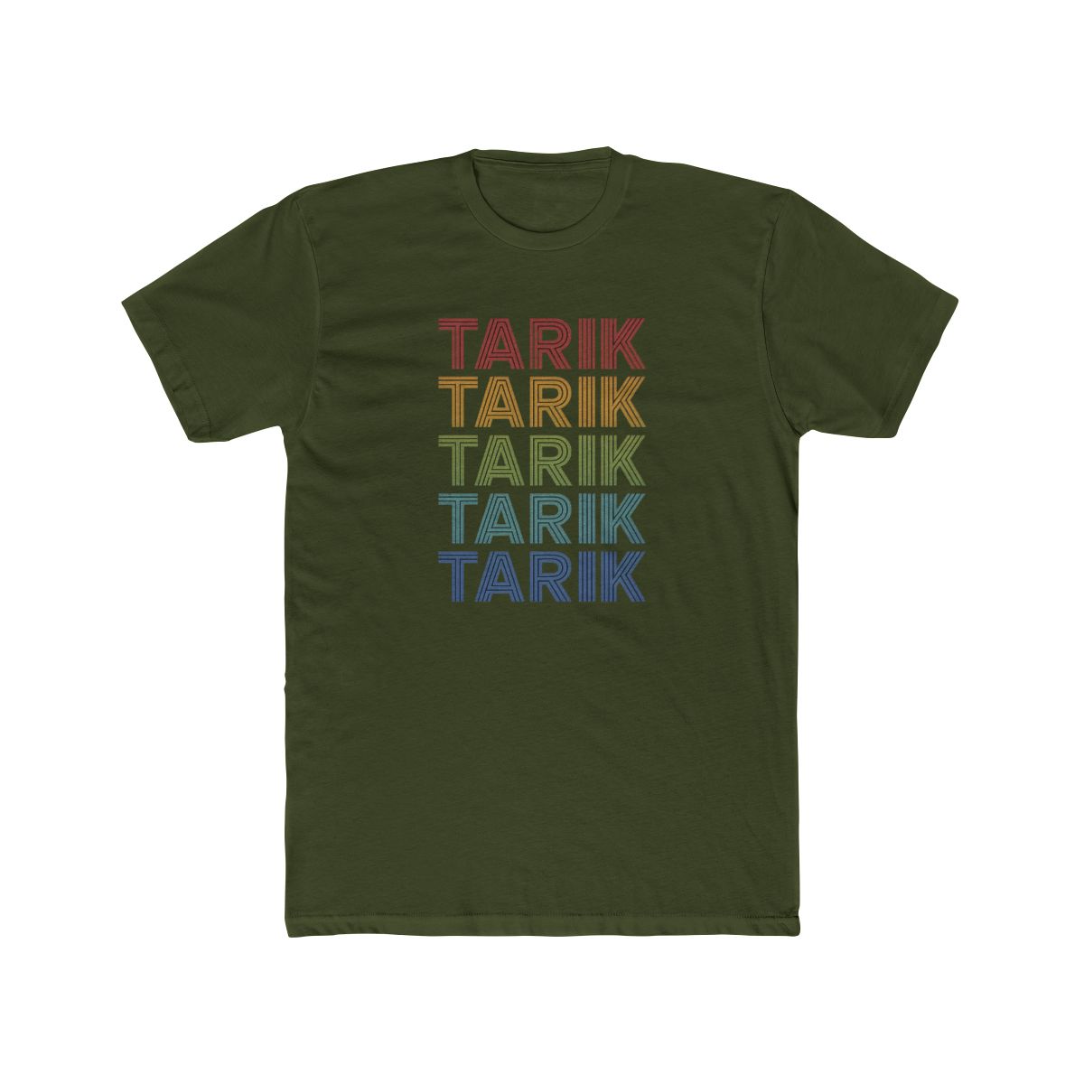 Tarik Name T Shirt - Tarik Vintage Retro Tarik Name Gift Item Tee - alternate angle 5, merchandise