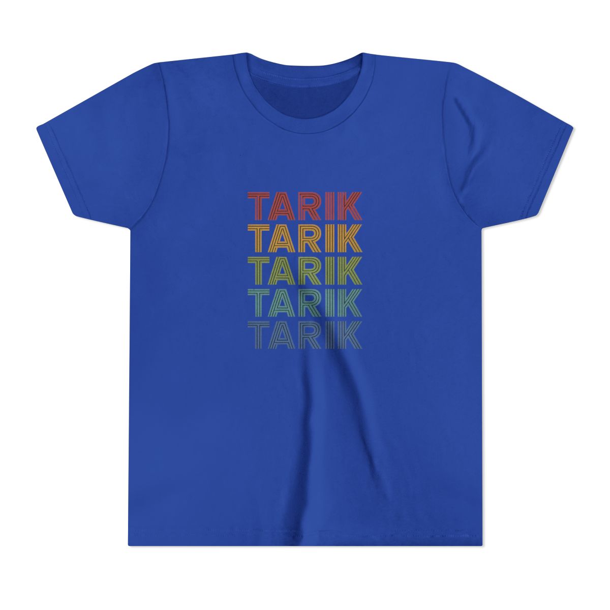 Tarik Name T Shirt - Tarik Vintage Retro Tarik Name Gift Item Kids Tee - alternate angle 3, merchandise